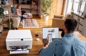 Canon Pixma TS6550i trådlös färgskrivare med scanner