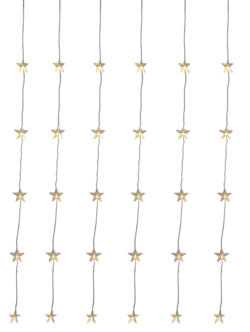 Northlight Lisa stjernegardin 140 x 90 cm