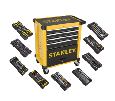 Verktygsskåp Stanley 169 delar