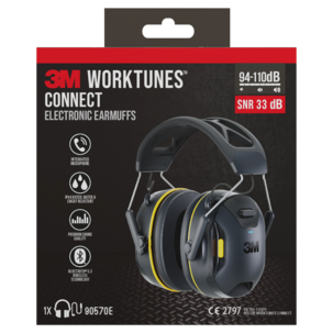 3M Work Tunes Connect hörselkåpor Bluetooth