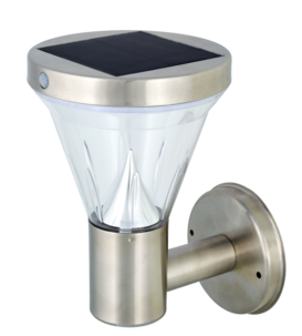 Väggbelysning solcell med rörelsevakt Northlight