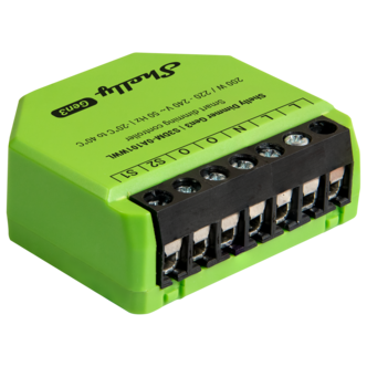 Shelly Dimmer Gen3 wifi-dimmer med strømmåler