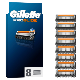 Gillette ProGlide rakblad, 8-pack