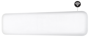 Mill Invisible 850 W panelovn list med WiFi gen. 3