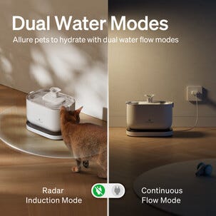 Petlibro Dockstream vattenfontän katt batteri 2,5 l