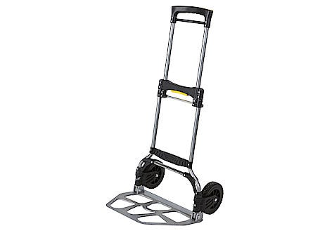 Hopfällbar transportkärra