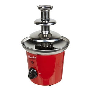 Sjokoladefontene rød