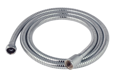 Dusjslange 1,6–2 meter 1/2 tommes tilkobling, krom
