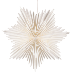 Adventsstjerne i papir 35 cm, Northlight