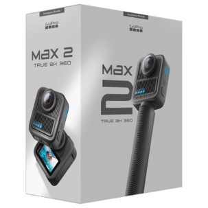 GoPro Max2 360 actionkamera med tillbehörspaket
