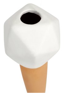 Kastelupallo, valkoinen