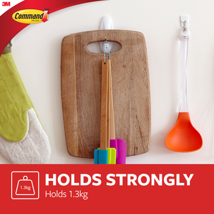 Command krokar ståltråd medium, 2-pack