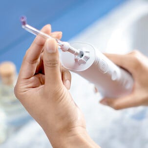 Philips Sonicare DiamondClean 9000 eltandborste med powerflosser