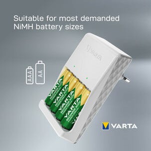 Varta Plug Charger batterilader, 2600 mAh