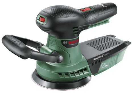 Bosch Advanced Orbit 18, eksentersliper med slipepapir