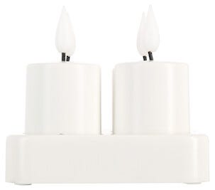 Blockljus mini LED 4-pack laddningsbar, Northlight