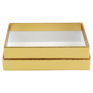 Presentask mini, guld, 7,4 x 10,3 x 4 cm