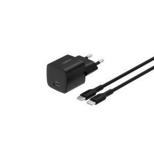 Belkin BoostCharge USB-C-laturi ja varavirtalähde, BU041kqBK