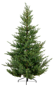 Julgran Lillehammer 210 cm, dimbar LED-belysning, timer