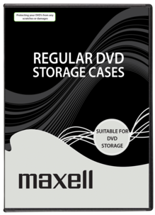 Maxell DVD-futteral 10 stk/pk