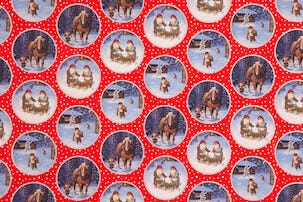 Julpapper, 4 m x 100 cm