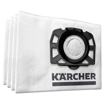 Kärcher WD 2/3 Pölypussi fleece, 4 kpl