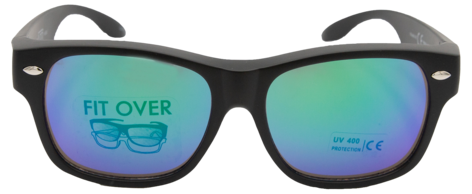 OTG-solbriller unisex, svarte