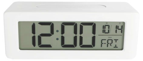 Vekkerklokke digital, batteridrevet