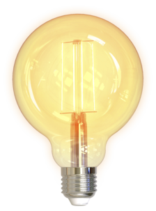 Deltaco Smart Home LED-filament globepære E27 wifi