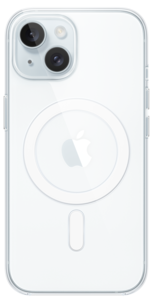 Mobilskal med MagSafe för iPhone 15, Apple Clear Case