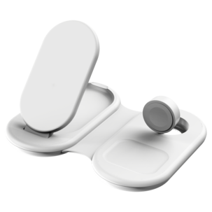 Trådlös laddare 3-i-1 Qi2 magnetisk, Apple och Android