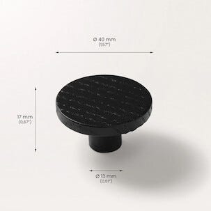 PrettyPegs møbelknott Lilian 40 mm, 1-pakning