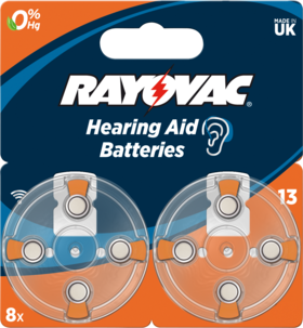 Rayovac 13 høreapparatbatteri