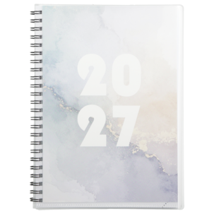 Veckokalender 2027 A5, spiralbunden