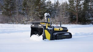 Yarbo Core batteridriven snöslunga 36 V, banddriven robot