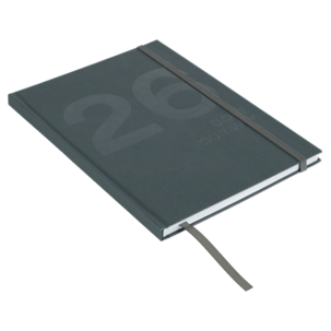 Ukekalender 2026 A5, grå