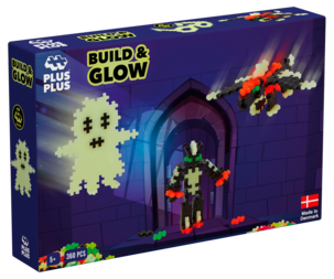 Plus-Plus Build and Glow Rymden 360 bitar, från 5 år