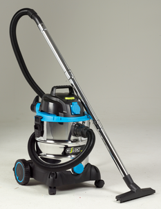 Torr- och våtsugare Cotech 230 V/1400 W med maskinuttag