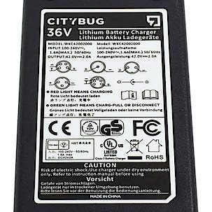 Lader Citybug 36 V