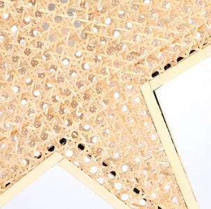 Julstjärna i rotting 53 cm