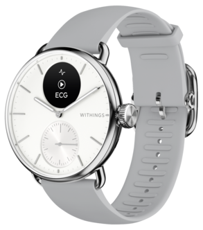 Withings ScanWatch 2 Pearl White smartklokke, 38 mm