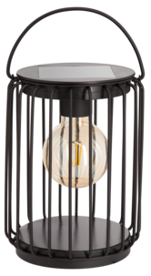 Solcellskorg Northlight, svart