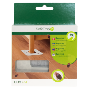 SafeTrap BugStop fälla mot vägglöss, 8-pack