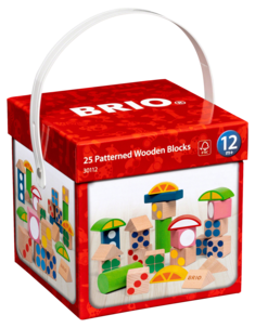 Brio Puupalikat 25 osaa, yli 1-vuotiaille