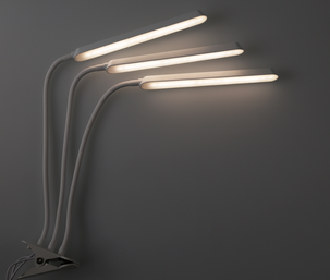 Kasvivalo LED 3 vartta ja nipistin