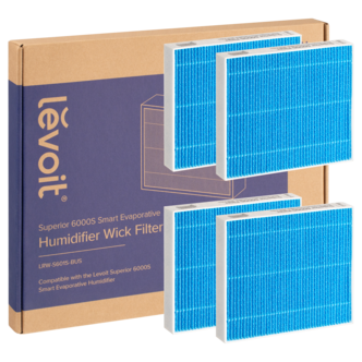 Wick-filter till Levoit 6000S luftfuktare, 4 pack