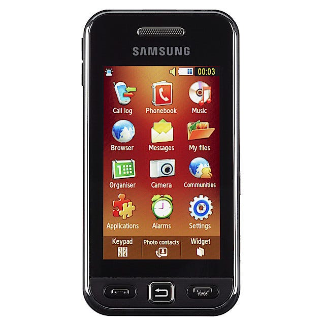 Обои samsung gt s5230