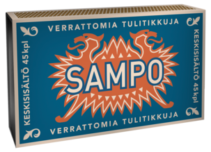 Sampo extra långa tändstickor 9,5 cm