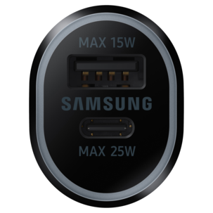 Samsung billader mobil USB-C/USB-A 40 W svart