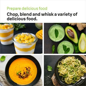 Braun stavmikser med visp 1000 W, MQ50202M